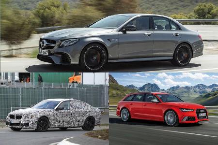 Klassenvergleich Audi BMW Mercedes 2016/17