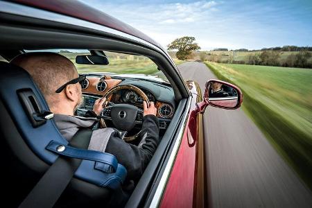 Speedback GT, Seitenführung