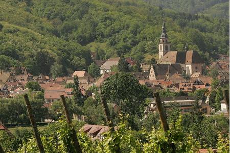 ... wie Weinberge und schmucke Dörfer.
