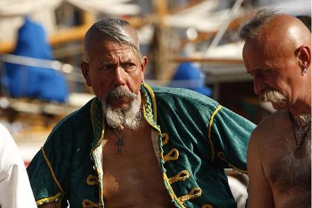 ... gehören die Piraten beim Bootsfestival in Risør längst der Vergangenheit an.