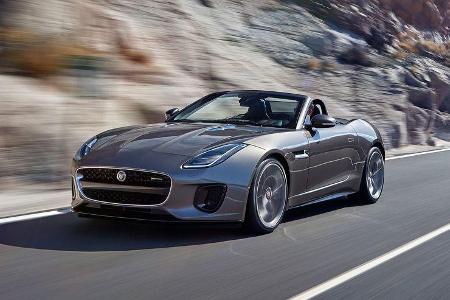 Jaguar F-Type Modelljahr 2018.