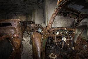 Oldtimer-Fund in Frankreich