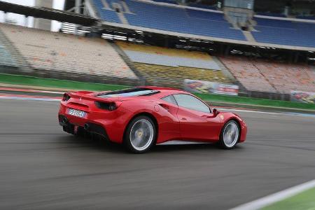 Ferrari 488 GTB, Seitenansicht