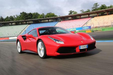 Ferrari 488 GTB, Frontansicht
