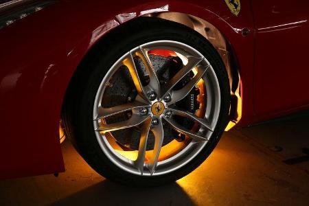 Ferrari 488 GTB, Rad, Felge