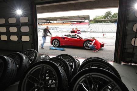 Ferrari 488 GTB, Seitenansicht
