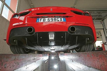 Ferrari 488 GTB, Heckansicht