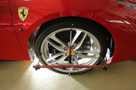 Ferrari 488 GTB, Vermessung, Rad