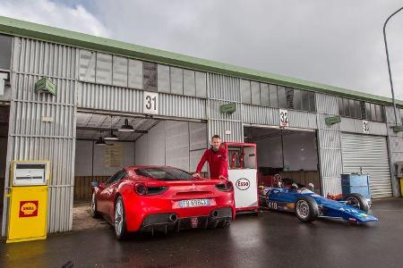 Ferrari 488 GTB, Heckansicht