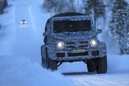 Erlkönig Mercedes G500 4x4² Landaulet