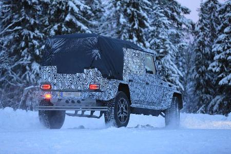 Erlkönig Mercedes G500 4x4² Landaulet