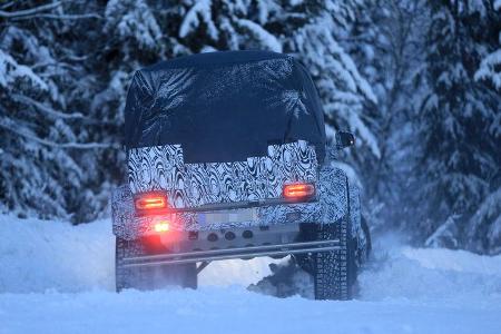 Erlkönig Mercedes G500 4x4² Landaulet