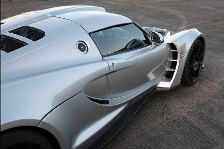 Hennessey Venom GT, Seitenansicht, Luftauslass