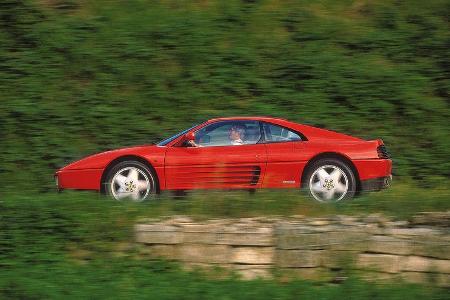 Ferrari 348 tb, Seitenansicht