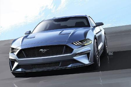 Ford Mustang Facelift 2017