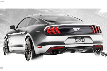 Ford Mustang Facelift 2017