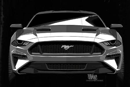 Ford Mustang Facelift 2017