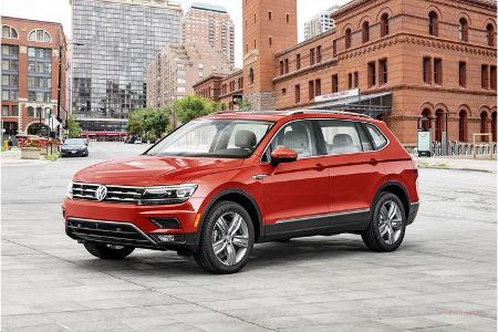 VW Tiguan Allspace Premiere Detroit 2017
