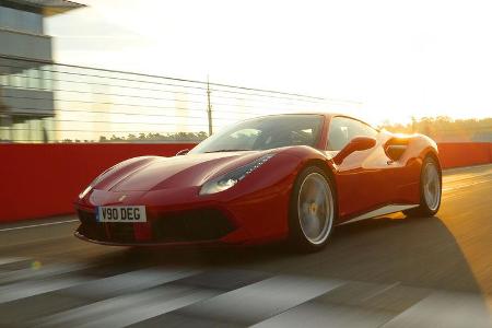 Ferrari 488 GTB, Frontansicht