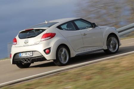 Hyundai Veloster, Heckansicht