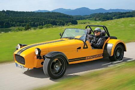 Caterham Seven 355, Seitenansicht