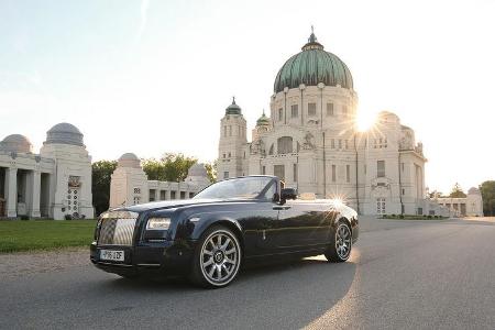 Rolls-Royce Phantom Drophead Cabrio, Wien, Zentralfriedhof