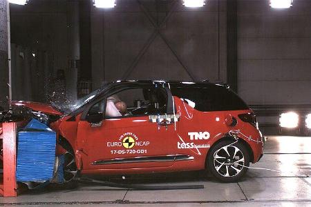 EuroNCAP Crashtest DS3