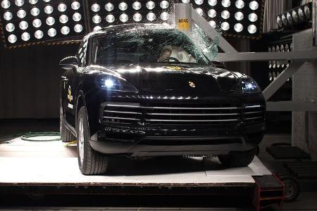 EuroNCAP Crashtest Porsche Cayenne