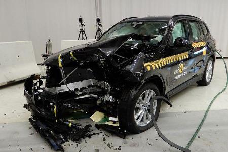 EuroNCAP Crashtest BMW X3