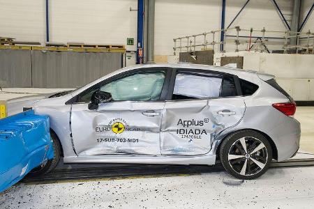 EuroNCAP Crashtest Subaru Impreza