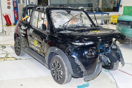 EuroNCAP Crashtest Citroen E-Mehari