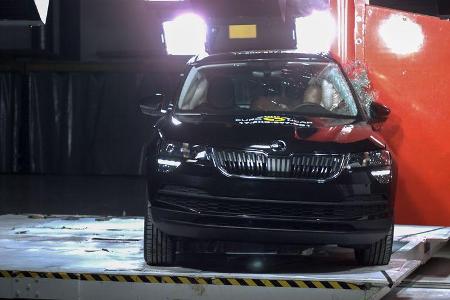 EuroNCAP-Crashtest Skoda Karoq