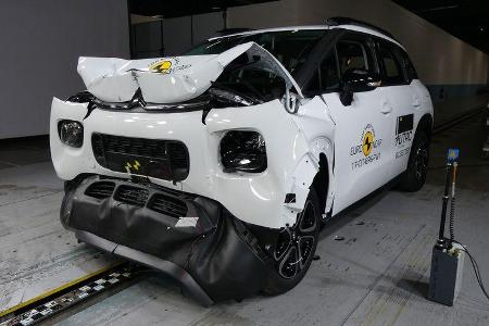 EuroNCAP-Crashtest Citroen C3 Aircross