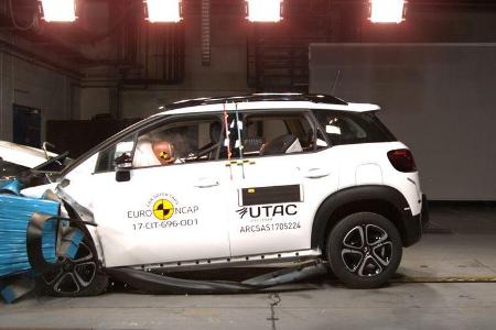 EuroNCAP-Crashtest Citroen C3 Aircross