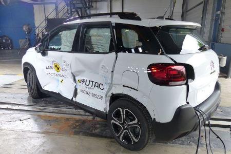 EuroNCAP-Crashtest Citroen C3 Aircross