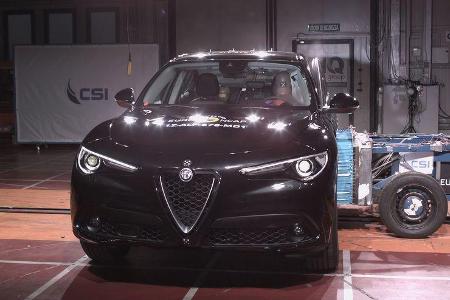 EuroNCAP-Crashtest Alfa Stelvio