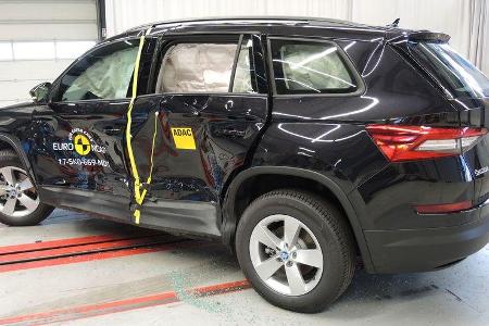 EuroNCAP-Crashtest 2017 Skoda Kodiaq