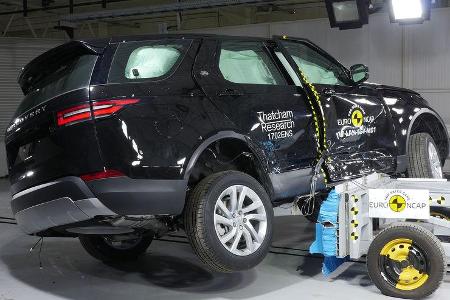 EuroNCAP Crashtest 2017 Land Rover Discovery