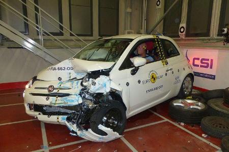 EuroNCAP Crashtest 2017 Fiat 500