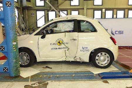 EuroNCAP Crashtest 2017 Fiat 500