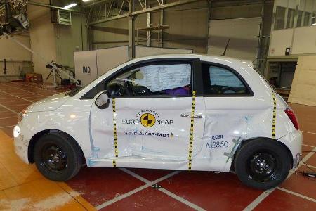 EuroNCAP Crashtest 2017 Fiat 500