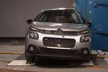 EuroNCAP Crashtest 2017 Citroen C3