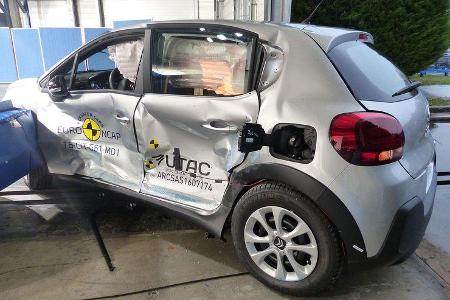 EuroNCAP Crashtest 2017 Citroen C3