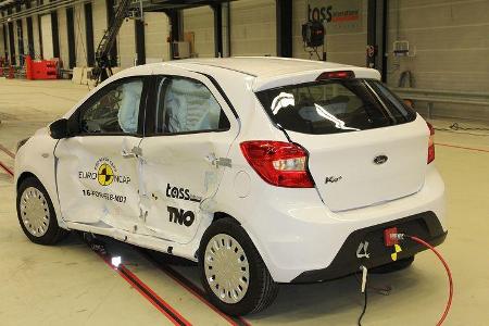 EuroNCAP Crashtest 2017 Ford Ka+