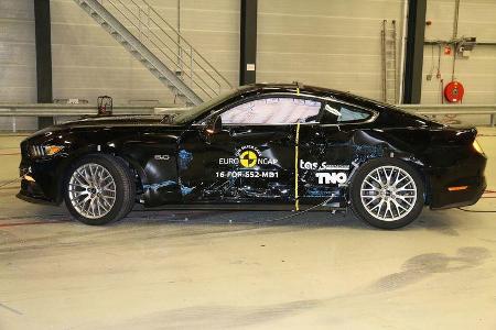 Crashtest Ford Mustang 2017