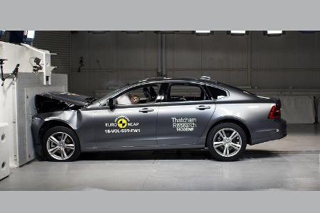 Crashtest Volvo S/V90 2017