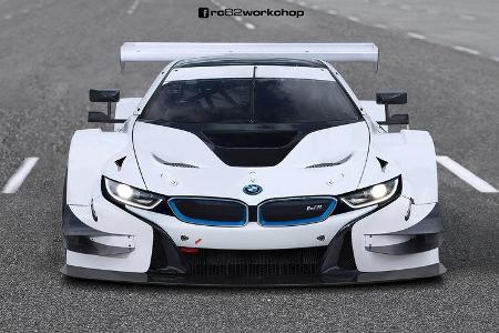 BMW i8 - Rennversion - Photoshop