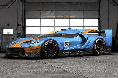 Ford GT - Rennversion - Photoshop