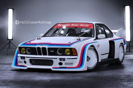 BMW Motorsport M6 E24 - Photoshop
