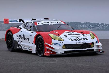 Corvette C7.R - Photoshop